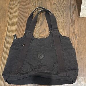Kipling Black Nylon Heritage New Cicely Tote Bag